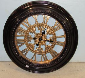 Plastic Round Quartz Clock
