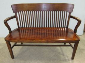 Marble and Shattuck Waiting Bench