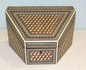 Inlaid Anglo Indian Style Letter Box
