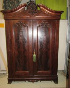 Antique Victorian Two Door Waredrobe