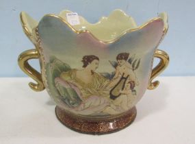 Chinese Ornate Portrait Planter