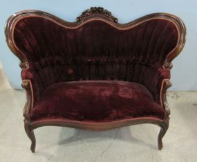Victorian Style Loveseat