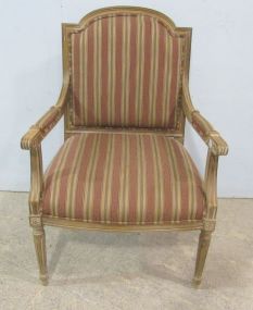 French Style Blonde Arm Chair