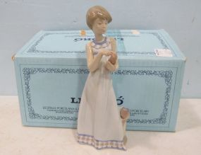 Lladro "Calling a Friend" Figurine