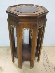 Oriental Polygon Pedestal Stand