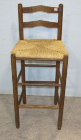 Woven Seat Bar Stool