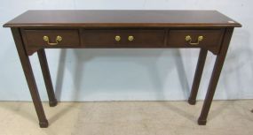 Mahogany Finish Sofa Table