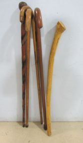 Group of Walking Canes