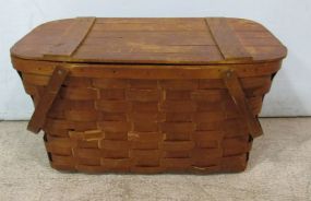 Vintage Woven Panic Basket