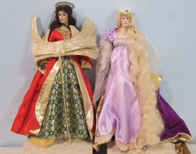 Two Franklin Heirloom Dolls