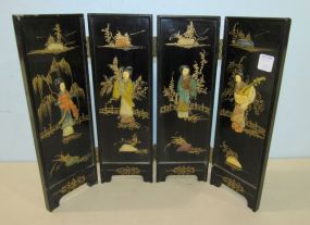 Small Oriental Style 4 Panel Divider