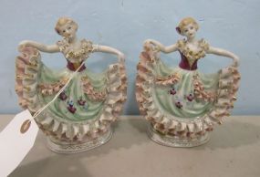 Bone China Lady Figurines