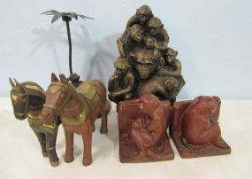 Horse and Monkey Decor