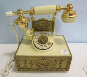 Plastic Vintage Style Telephone