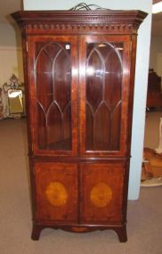 Lloyd Buxton Corner Cabinet