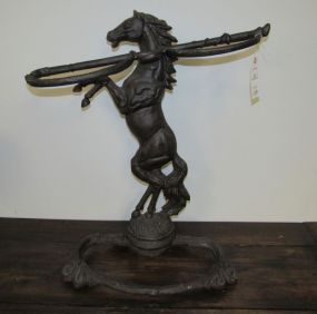 Metal Horse Umbrella Stand