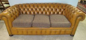 Caramel Chesterfield Sofa