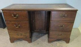 Antique English Kneehole Desk