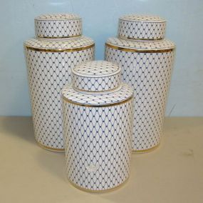 Sagebrook Home Decorative Covered Jars