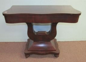 Mahogany Empire Wall Console