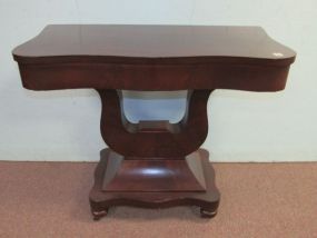 Mahogany Empire Wall Console