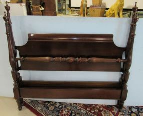 Georgetown Galleries Mahogany Full Size Four Poster Bed