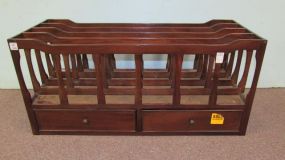 Large Canterbury Magazine Rack