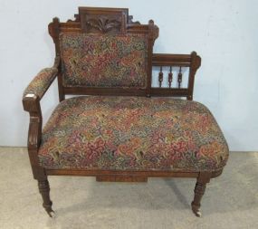 Victorian Style Ladies Gossip Bench