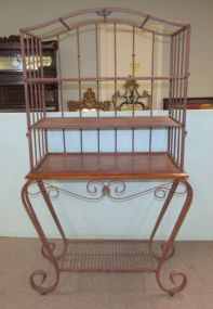 Wrought Iron Bakers Rack