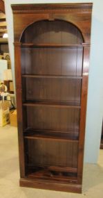 Ethan Allen Arched Top Bookcase/Dispaly