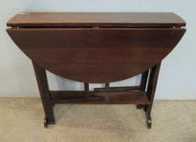 Primitive Style Drop Side Table