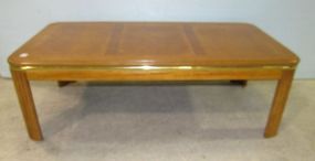 Oak Finish Coffee Table