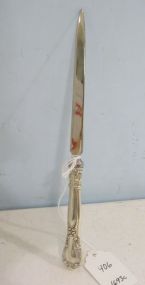 Sterling Handle Letter Opener "Chantilly"