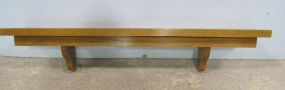 Wood Mantle Shelf