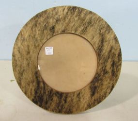Faux Cow Hide Picture Frame