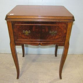 Sewing Machine Wood Cabinet