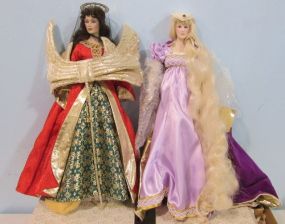 Two Franklin Heirloom Dolls