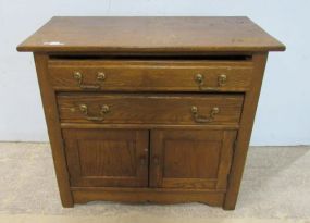 Vintage Oak Washstand