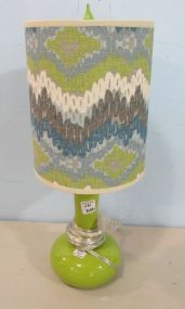 Funky Green Lamp