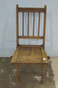 Antique Fold Out Chair