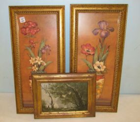 Three Gold Framed Prints