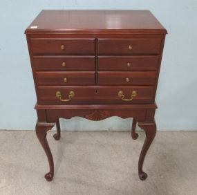 Queen Anne Style Flatware Chest