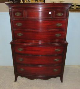Vintage Mahogany Chest on Chest