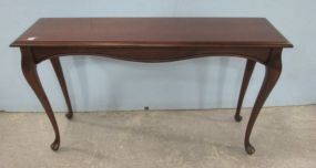 Queen Anne Style Sofa Table