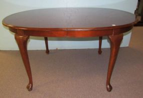 Mahogany Queen Anne Dining Table
