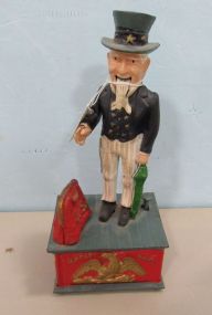 Reproduction Uncle Sam Money Bank