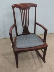 Mahogany Antique Rocker