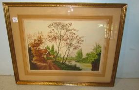 Paris Landscape Print