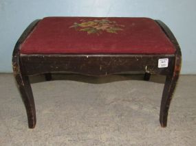 Needlepoint Foot stool
