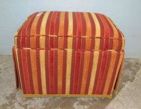 Hand Made Upholstered Ottoman